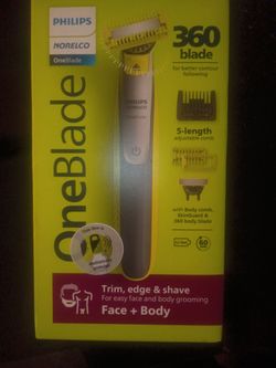 Philips Norelco OneBlade 360 Face + Body Trimmer