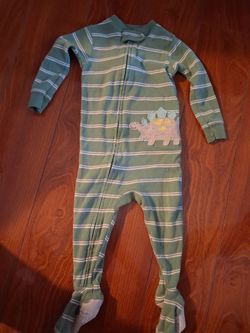 Matching boy and girl dinosaur onesie outfit size 12 months $5 each