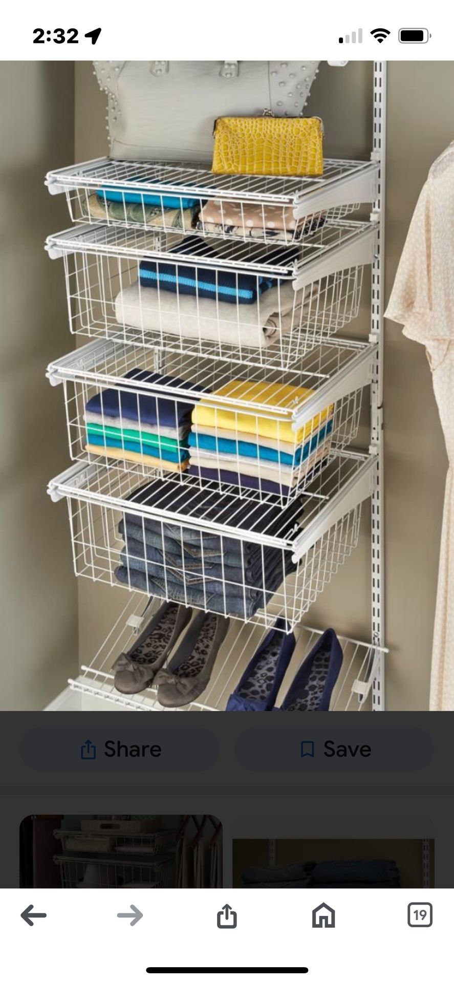 Closetmaid Shelf Track