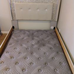 Bed Frame Dresser Nightstand With Mirror 580 All Together Bed Not Included Indianapolis 