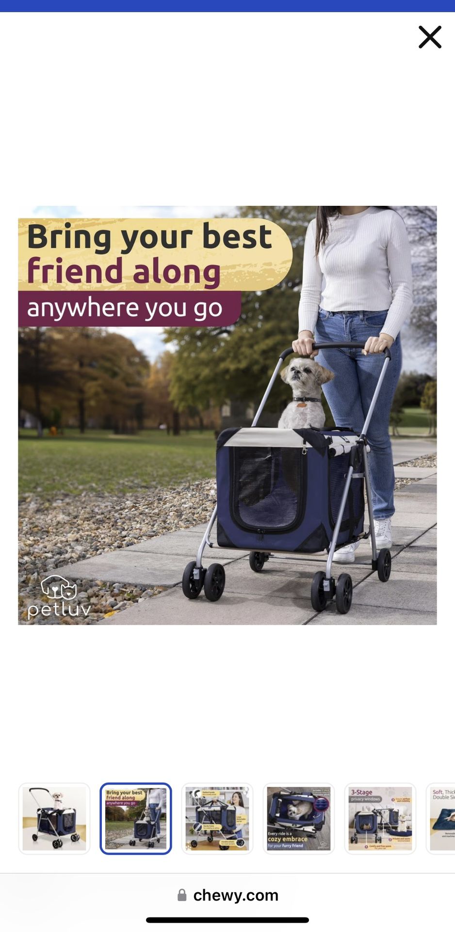 Pet Stroller And Travel Crate