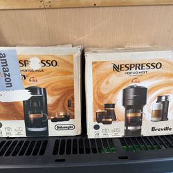 Nespresso vertuo Breville and DeLonghi for PARTS