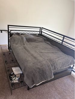 Full Size Bed Mattress and Frame