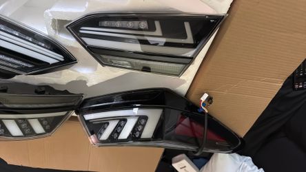 Clear LED animation taillights