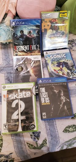 Playstation 4 Playstation 5 Xbox360 Nintendo wii