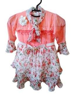 Girls Pink Dress Size Small