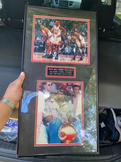 Chicago Bulls- Michael Jordan Scottie Pippen Dennis Rodman signed