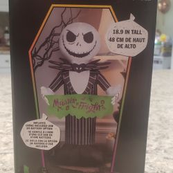 Halloween Jack Skellington Airblown Tabletop Inflatable 