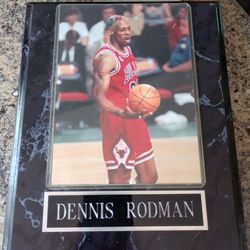 Dennis Rodman Plaque