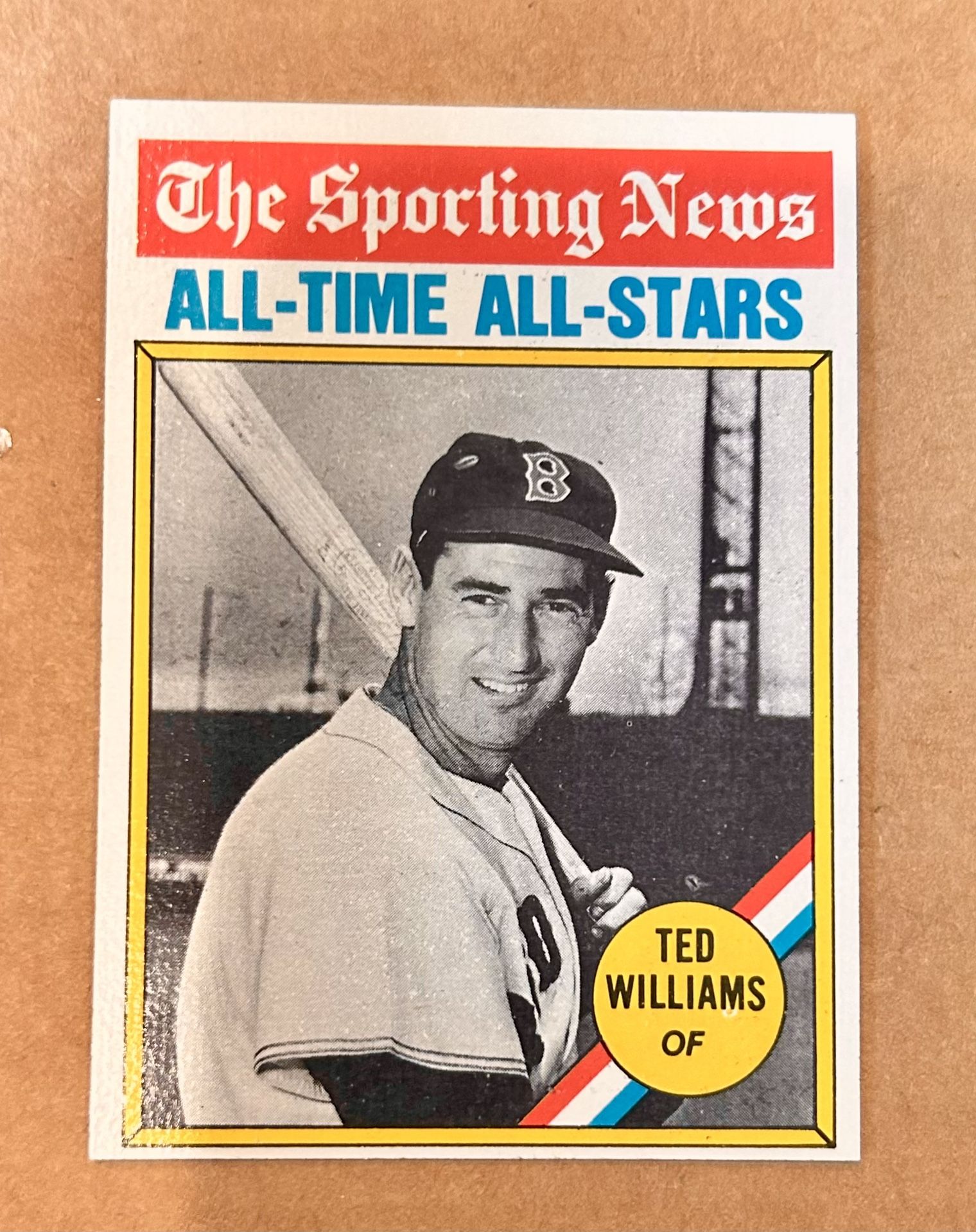 1976 Topps Ted Williams ATAS The Sporting News #347 NM-MT
