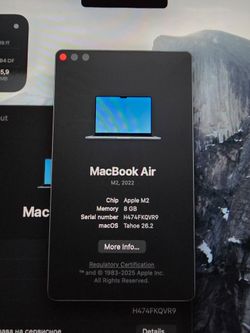 MacBook Air 2022 M2