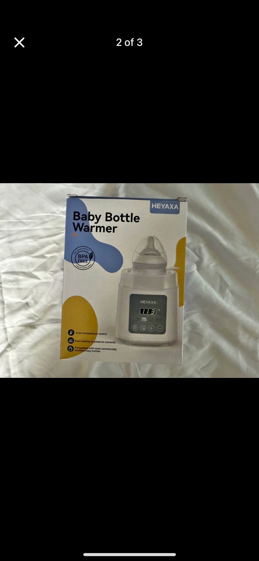 Baby bottle warmer