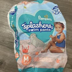 Medium Swim Diapers And 2t Swim Suit