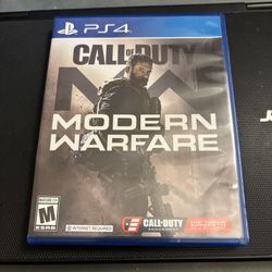 Call Of Duty Modern Warfare PS4 USED