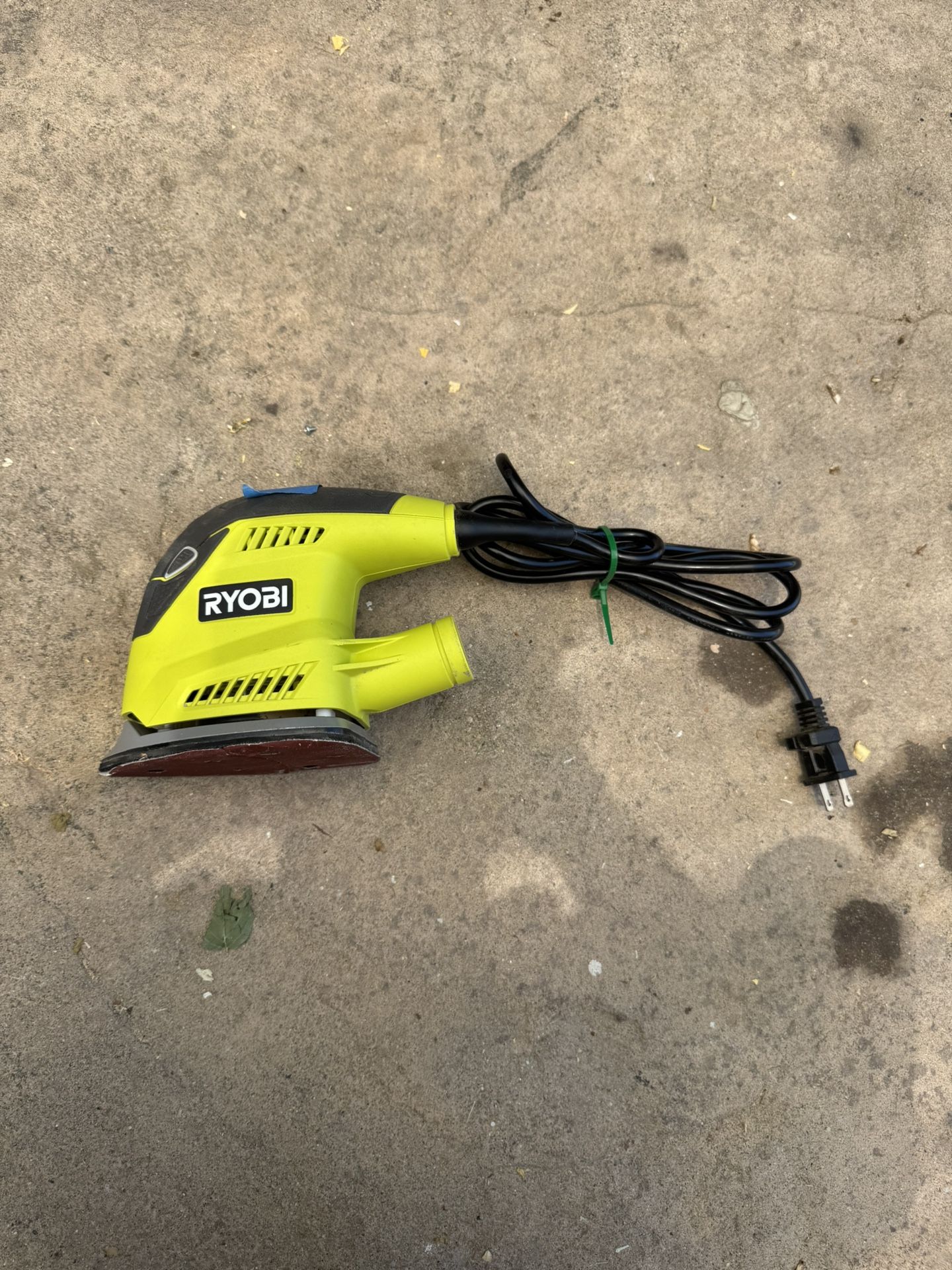 Ryobi Plug In Sander