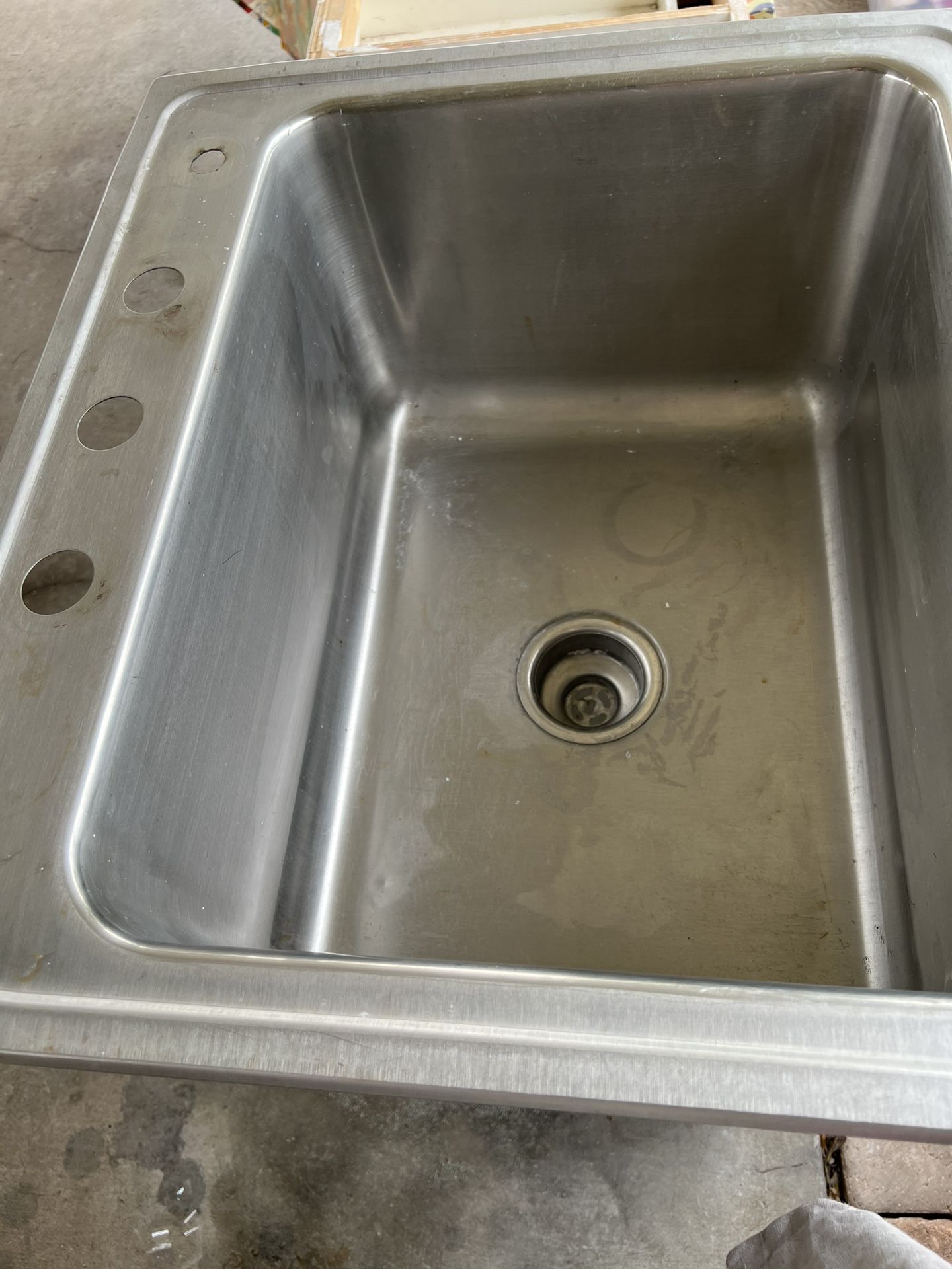 Vintage Stainless Sink For $60