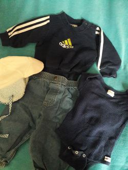 Infant Boys Size 6-12 Mo Warm Clothes Lot