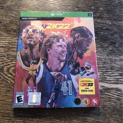 NBA 75th Anniversary Edition 2K22 For Xbox One New