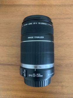 CANON EF-S LENS 55-250MM 1:4-5.6