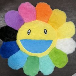 Takashi Murakami Flower Plush/Pillow. 