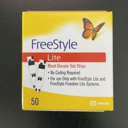 Freestyle Lite 50 ct Test Strips