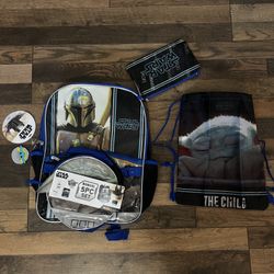 New Star Wars Back To School Back Pack Book Bag Lunch Box Drawstring Bag Pencil Pouch