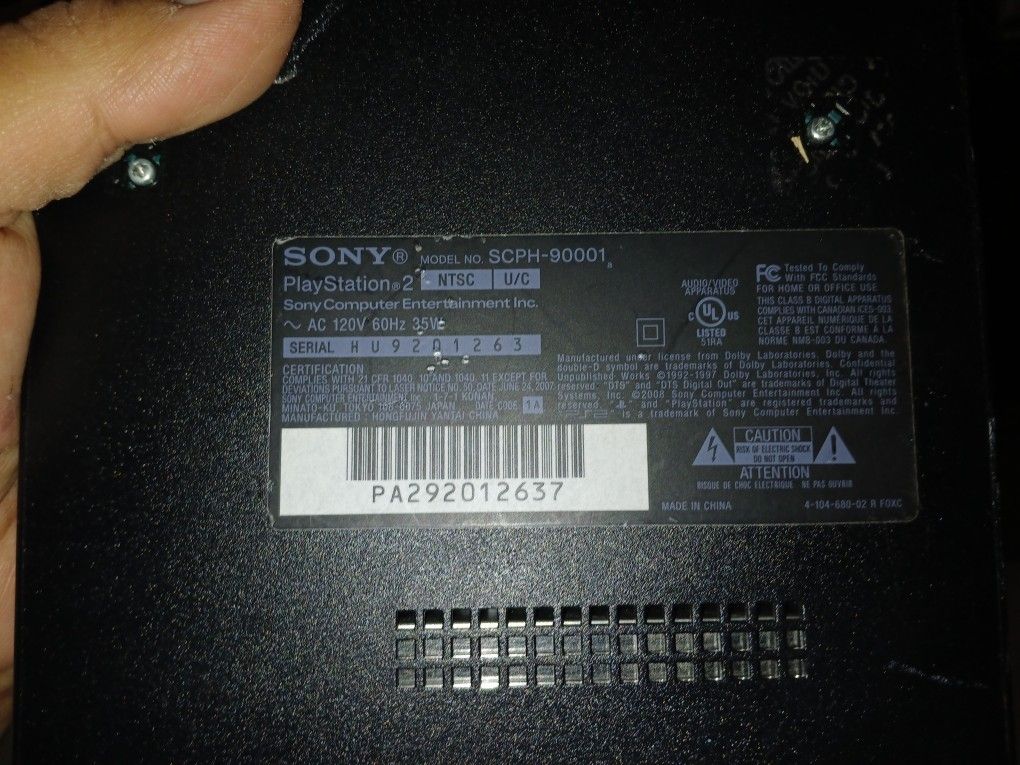 Ps2 Video Games N Console