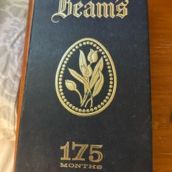 175 Months Aged Jim Beam Bottle and Case 