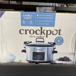 Crock-pot 6-Quart Programmable Cook & Carry Slow Cooker