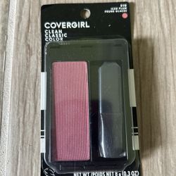 COVERGIRL Clean Classic Color Blush 510 Iced Plum Prune Glacée Net Wt 0.3 Oz/8g