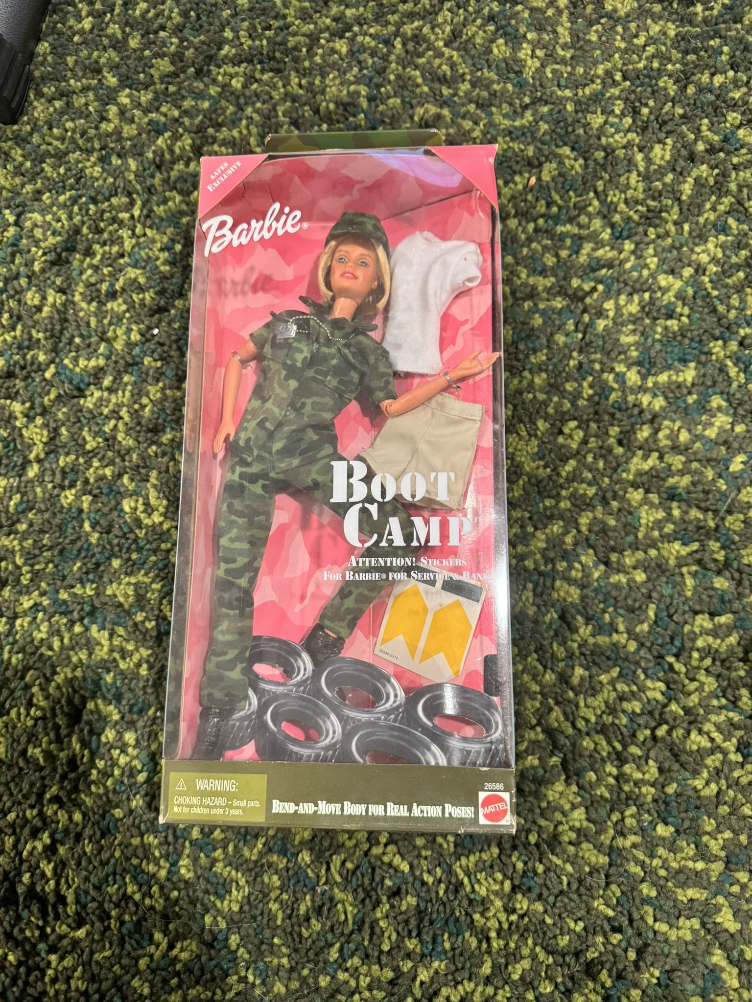 AAFES Exclusive Paratrooper, Aviator, And Boot Camp Barbies