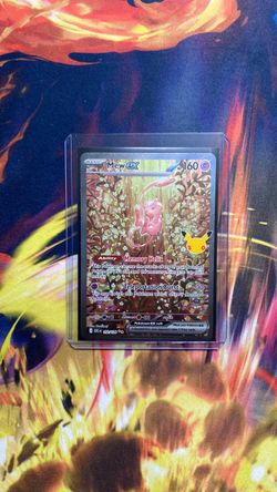 Mew ex 152/128 SIR Pokemon 30th anniversary celebration set