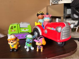 Paw, patrol characters, Cocomelon, Vehicle, and more