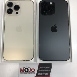 Iphone 14 Pro Max 128 GB Gold / Space Black Pre Owned Used 