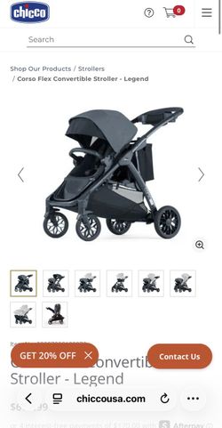 Twin stroller set new