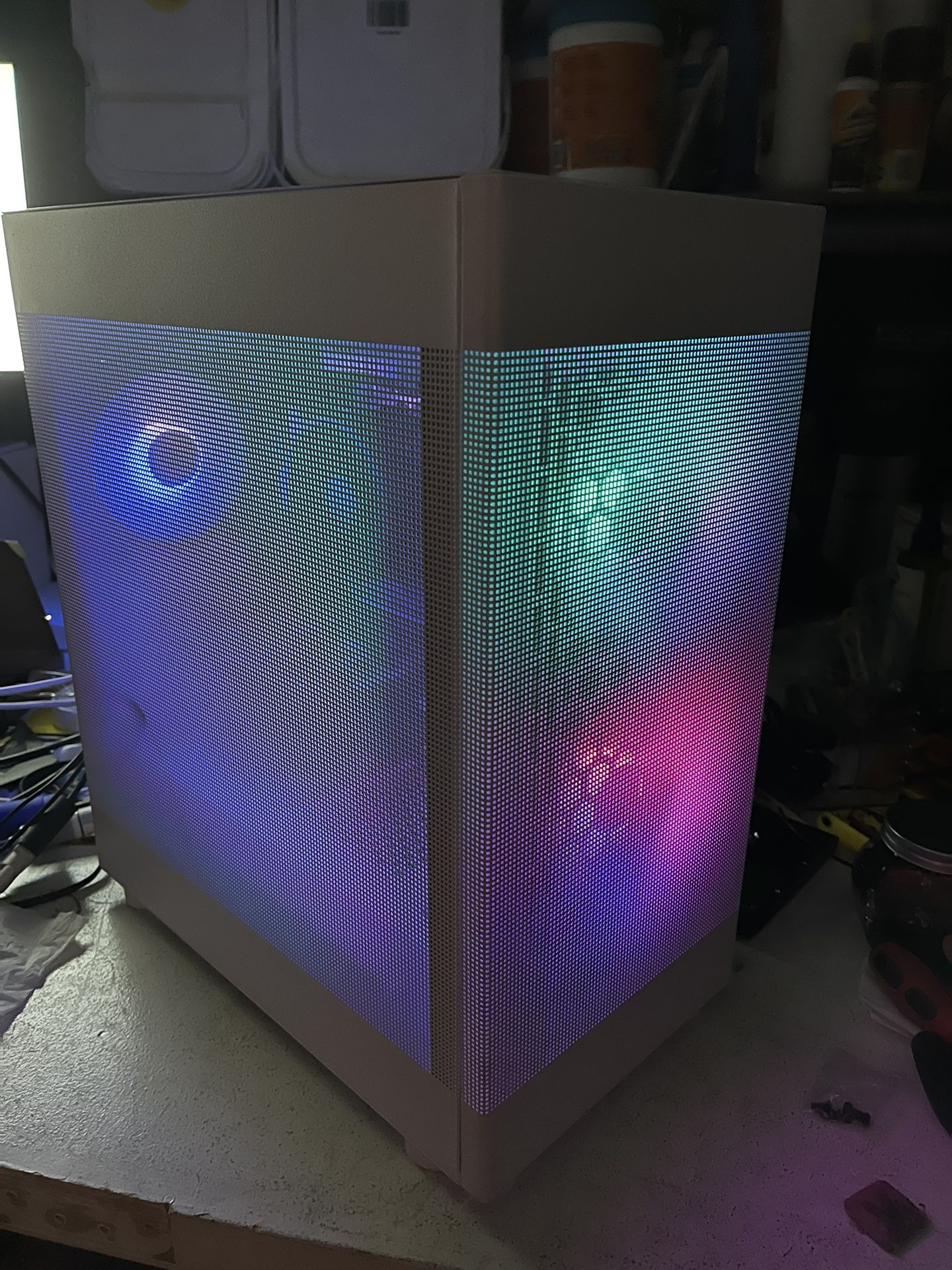 Super Budget White AMD Gaming Computer PC Desktop