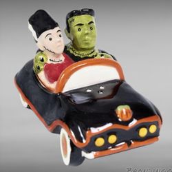 Frankenstein And Bride Halloween Salt And Pepper 
