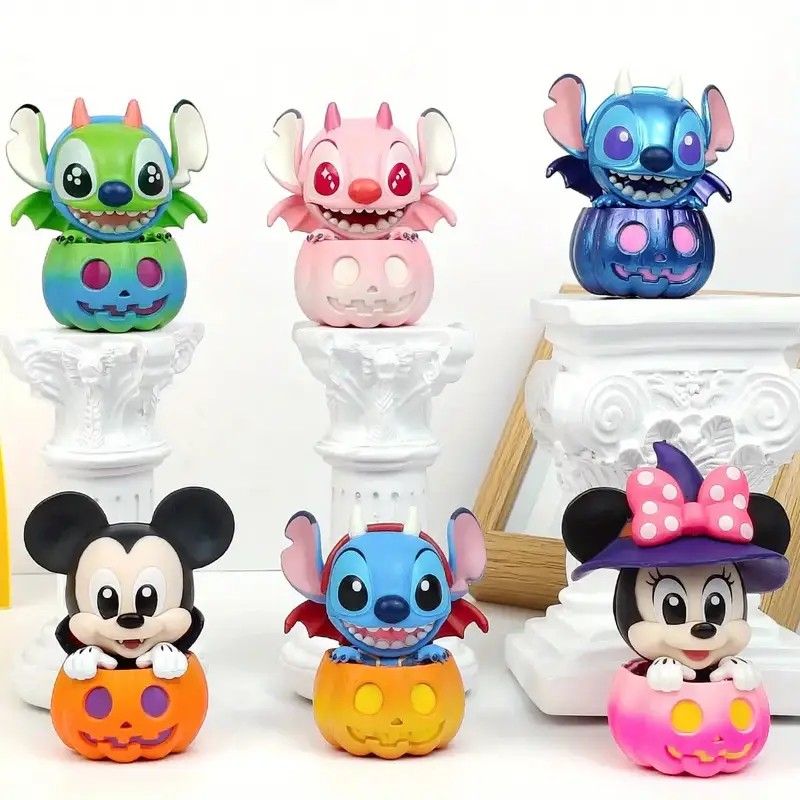 Disney Halloween 6 Piece Figures