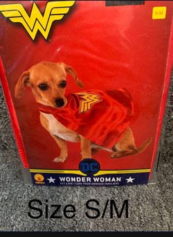Wonder Woman Pet Cape S/M