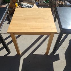 Wood Kitchen Table 