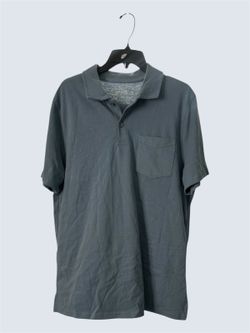 New Men’s Blue Grey Polo Shirt Goodfellas & co Size M