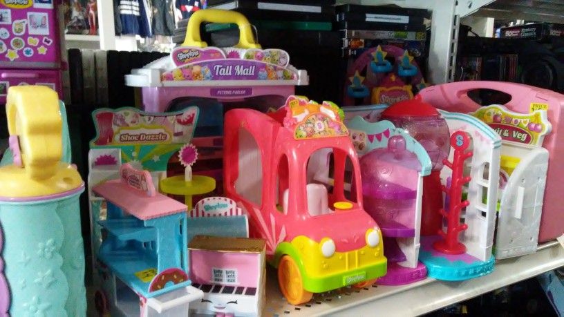 Shopkins Playsets $6 Each