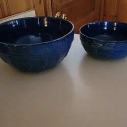 Blue Nesting Bowls 