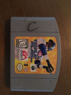 Nintendo n64 triple play 2000