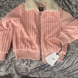 Pink Ugg Bomber Jacket 
