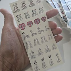 Nail Decals Water Slide Full Cover Wraps DIY Nail Art 1 sheet