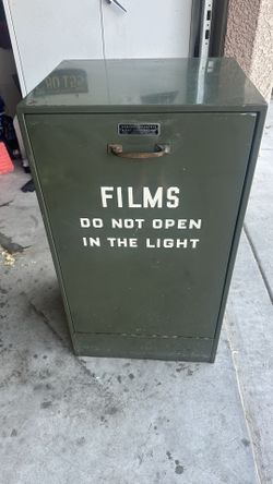 Vintage Film Cabinet General Electric