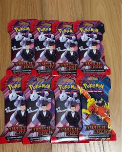Scarlet & Violet Destined Rivals sleeved packs