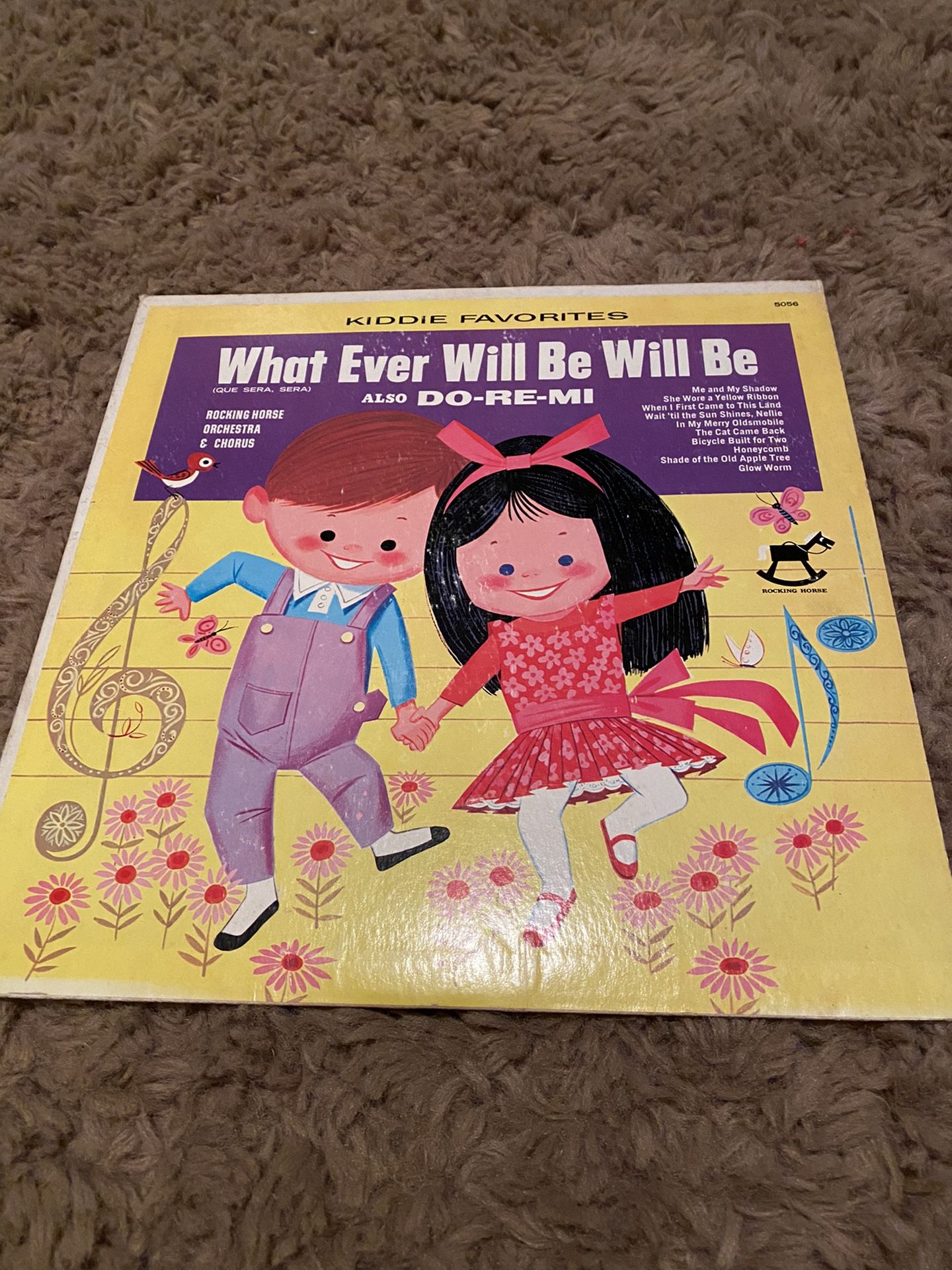 Kiddie Favorites Rocking Horse “What Ever Will Be Will Be” Vinyl LP