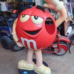 Red M&M’s Store Display